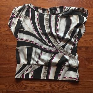 Super cool flowy silk blouse